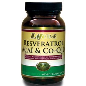 Life Time Resveratrol Acai Co-Q10 60 Kapsül