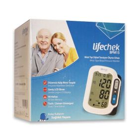Lifechek BPM15 Hafızalı Dijital Bilekten Ölçer Tansiyon Aleti