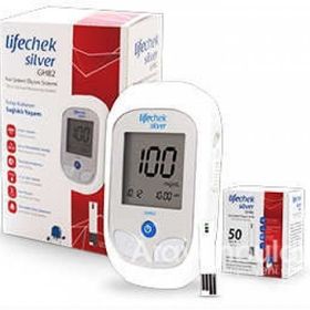 Lifechek Silver 50 Strip Komple Set Kan Şekeri Ölçüm Cihazı