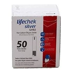 Lifechek Silver GH82 1 Kutu 50 Adet Kan Şekeri Ölçüm Stribi