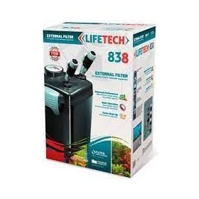 Lifetech 838 Siyah 3 Sepetli İçi Dolu 28w 1200 lt/s Akvaryum Dış Filtre