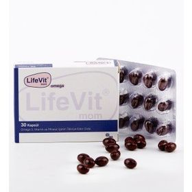 Lifevit Mom Omega-3 Folik Asit 30 Tablet