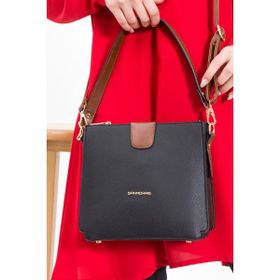 Lifonbag Siyah Kadın Kol ve Omuz Çantası