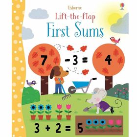 Lift-the-flap first sums - Usborne Yayınları