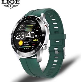 Lige 2xudc BW0160 Silikon Yeşil Akıllı Saat