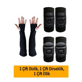 Liggo Voleybol Dizlik Dirseklik Kolluk Seti