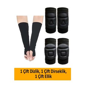 Liggo Voleybol Dizlik Dirseklik Kolluk Seti