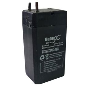 Lightex LT-403 20x26x48 mm 4 V 0.3 Amper Akü