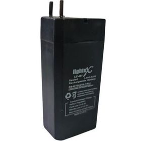 Lightex LT-407 63x21x30 mm 4 Volt 0.7 Amper Akü