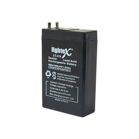 Lightex LT-418 4 Volt 1.80 Amper 7.5x5x2 cm 50x22x75 mm Akü