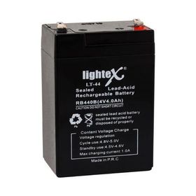 Lightex LT-44 4 V 4 Ah Bakımsız Işıldak Aküsü