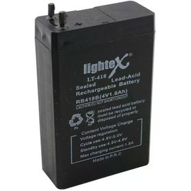 Lightex LT418 4V 1.8A Işıldak Aküsü