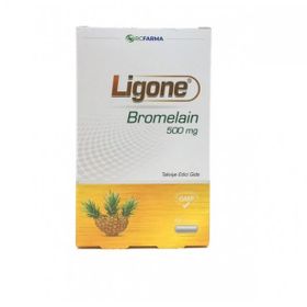 Ligone Bromelain 500 mg 60 Kapsül