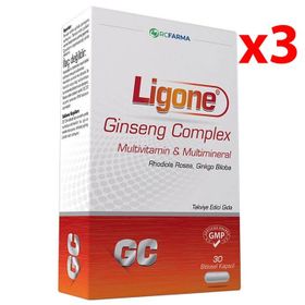 Ligone Ginseng Complex 3x30 Kapsül