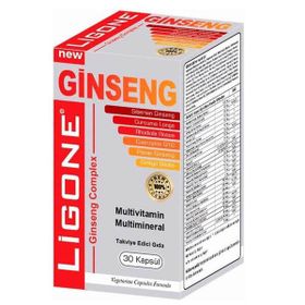 Ligone Ginseng Complex Multivitamin Multimineral 30 Kapsül