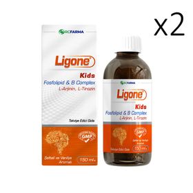 Ligone Kids Fosfolipid B Complex 2x150 ml Şurup