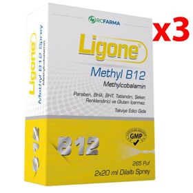 Ligone Methyl B12 3x40 ml Sprey