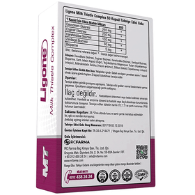 Ligone Milk Thistle Complex Artichoke 60 Kapsül