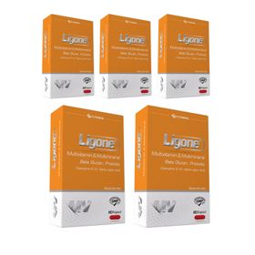 Ligone Multivitamin Multimineral Beta Glucan 5x60 Kapsül