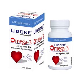 Ligone Omega-3 60 Kapsül Balık Yağı