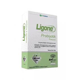 Ligone Probiyotik Prebiyotik 30 Kapsül