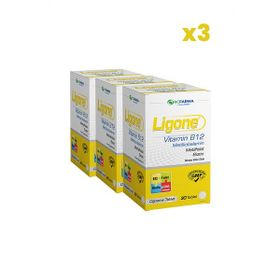Ligone Vitamin B12 Metilkobalamin 3x30 Çiğnenebilir Tablet