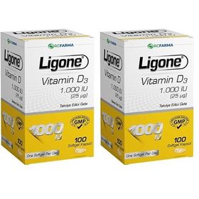 Ligone Vitamin D3 1000 IU İçeren 100 Kapsül