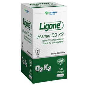 Ligone Vitamin D3K2 120 Kapsül