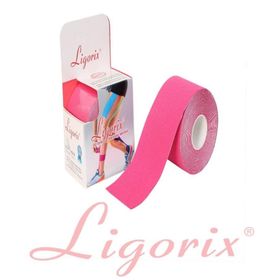 Ligorix Kinesio Tape Pembe 5 cm 5 mt Sporcu Bandı