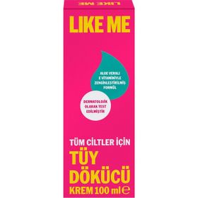 Like Me 100 ml Tüm Ciltler İçin Tüy Dökücü Krem