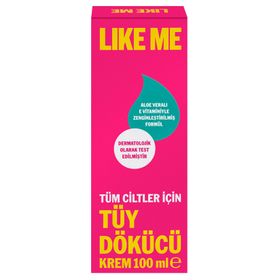 Like Me 100 ml Tüm Ciltler İçin Tüy Dökücü Krem