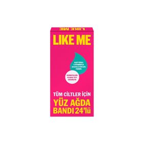 Like Me Tüm Ciltler İçin 24'lü Yüz Ağda Bandı