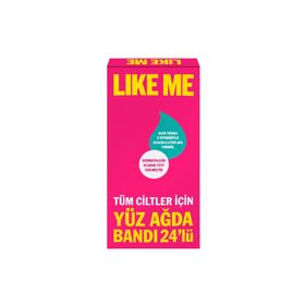 Like Me Tüm Ciltler İçin 24'lü Yüz Ağda Bandı