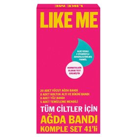 Like Me Tüm Ciltler İçin 41'li Sir Ağda Bandı