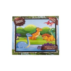 Lil Art Çocuk Dinozor Serisi 1 154 Parça Puzzle