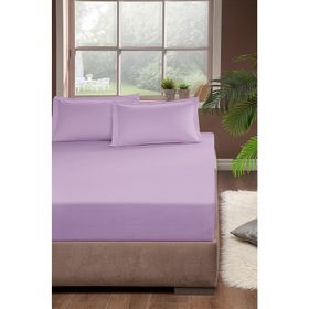 Lila 100x200 cm Tek Kişilik Penye Çarşaf