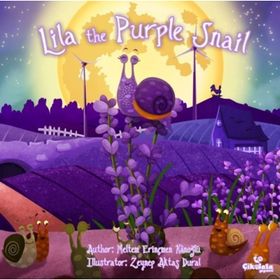 Lila The Purple Snail - Meltem Erinçmen Kanoğlu