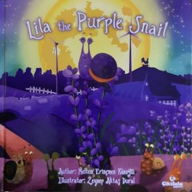 Lila The Purple Snail - Meltem Erinçmen Kanoğlu