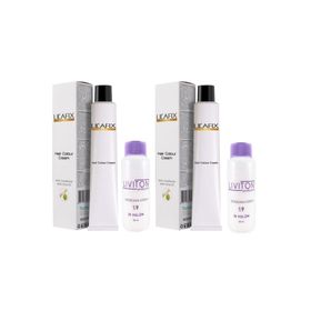 Lilafix 1/1 Mavi Siyah 2x60 ml Saç Boyası + Liviton 30 Volüm 2x60 ml Oksidan