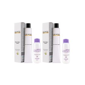 Lilafix 3.22 Patlıcan Moru 2x60 ml Saç Boyası + Liviton 30 Volüm 2x60 ml Oksidan