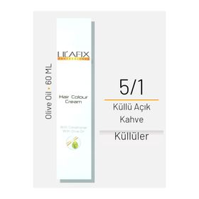 Lilafix 5.1 Küllü Açık Kahve 60 ML Saç Boyası