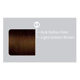Lilafix 5-3 Açık Kahve Dore 100 ML Saç Boyası+ 20 V 60 ML Oksidan