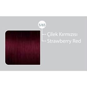 Lilafix 5-65 Çilek Kırmızısı 100 ML Saç Boyası+20 V 60 ML Oksidan