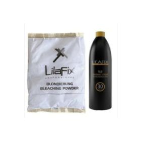 Lilafix 500 gr Beyaz Toz Açıcı+ 1000 ml 30 Volume Oksidan
