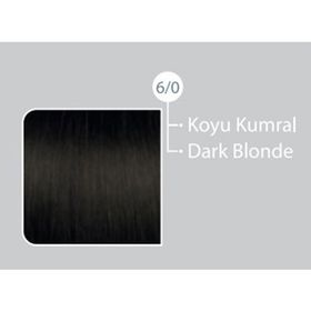Lilafix 6.0 Koyu Kumral 100 ML Krem Saç Boyası+20 V 60 ML Oksidan