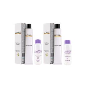 Lilafix 6-0 Koyu Kumral 2x60 ml Saç Boyası + Liviton 30 Volüm 2x60 ml Oksidan