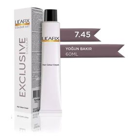 Lilafix 7.45 Exclusive Yoğun Bakır 60 ml Krem Tüp Saç Boyası