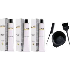 Lilafix 7.65 Lal Kızılı 3'lü 60 ml Krem Tüp Boya + Boyama Seti