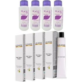 Lilafix Ekstra Açıcı Viole Sarı 911/2 4x60 ml Saç Boyası + H.A.SS 4x60 ml Oksidan