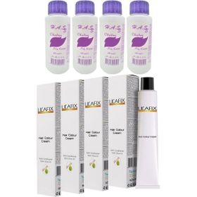 Lilafix Işıltılı Kahve 7/7 4x60 ml Saç Boyası + H.A.SS 4x60 ml Oksidan
